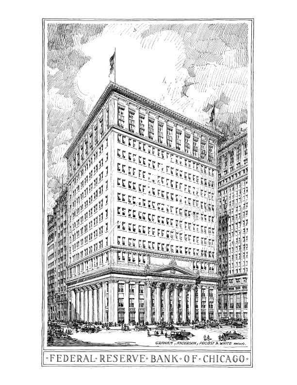 Sketch of building