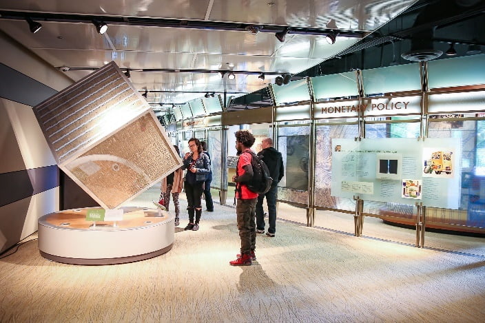 The bank's Money Museum
