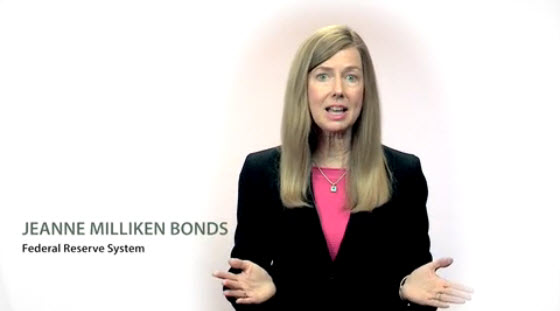 Screenshot of video with Jeanne Milliken Bonds