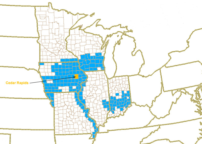 June 2008 Midwest flooding