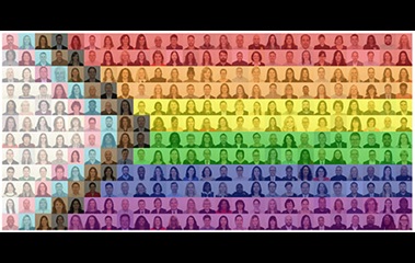 Spectrum group as LGBTQ Flag