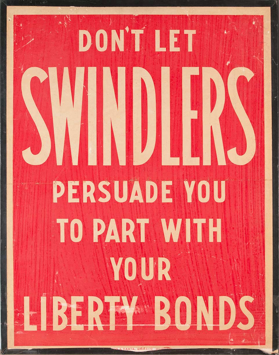 Don’t Let Swindlers Persuade You