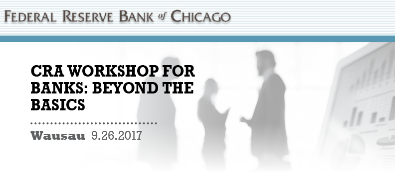 CRA Workshop for Banks: Beyond the Basics