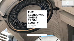 The Economic Gains from Equity