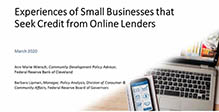 Title slide from the Fintech Lending to Small Business webinar