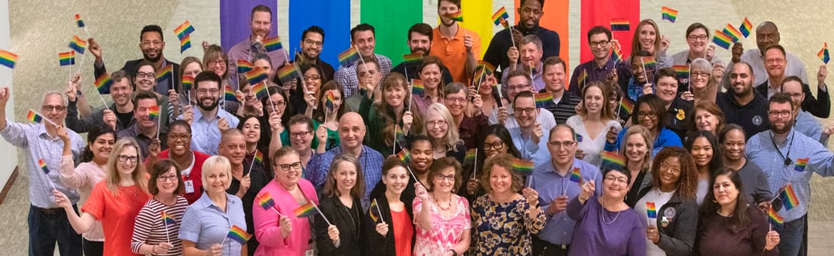 Employees celebrate Pride Month