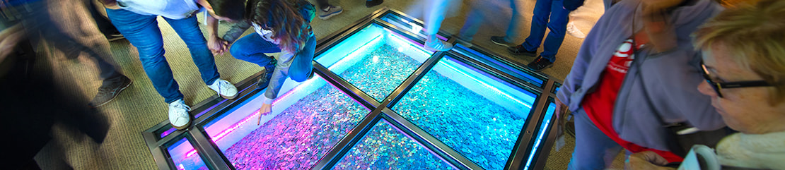 Photo of people visiting the Money Museum