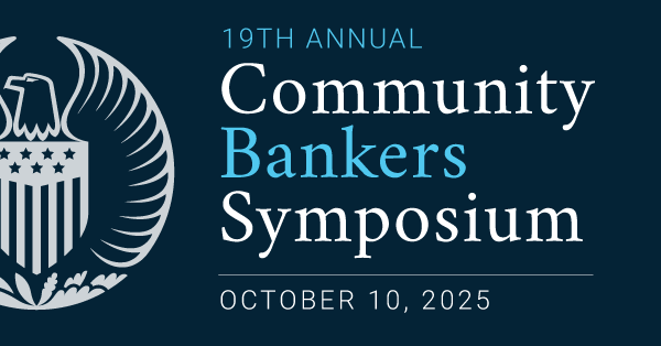 Community Bankers Symposium event graphic