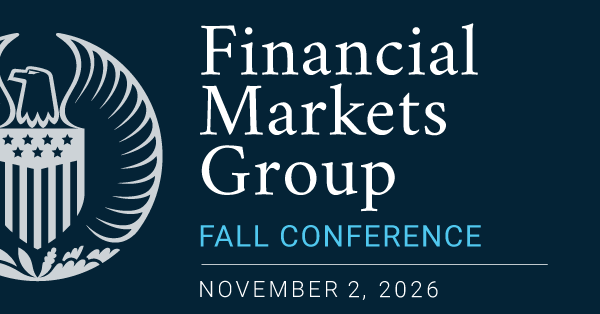Financial Markets Group Fall event graphic