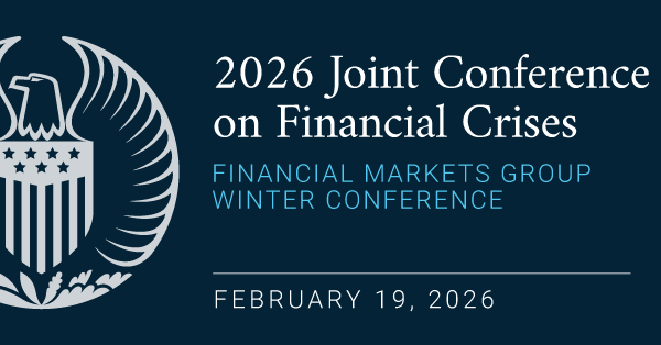 2026 Joint Conference on Financial Crises event banner