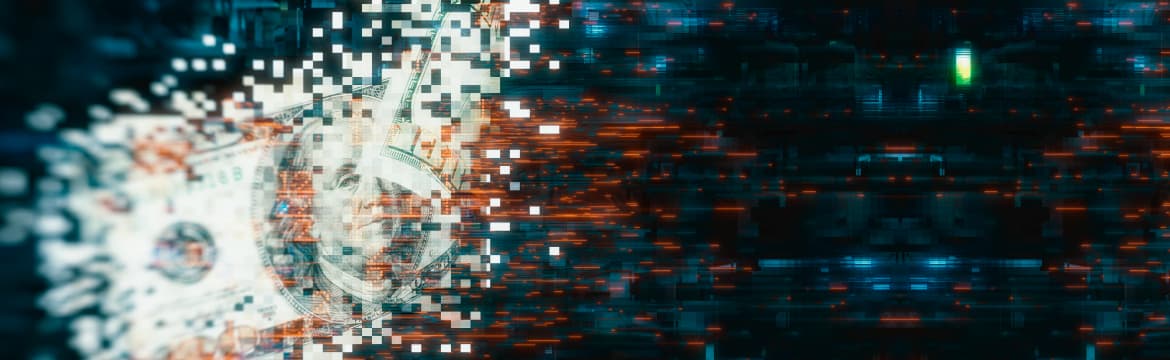 Illustration of High Tech money