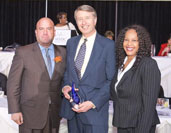 Robert Bohaty accepting award